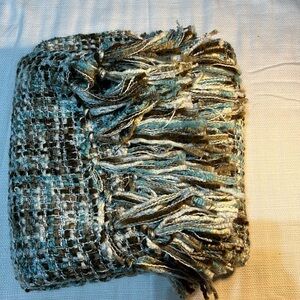 Cynthia Rowley Textured Throw with Tassels